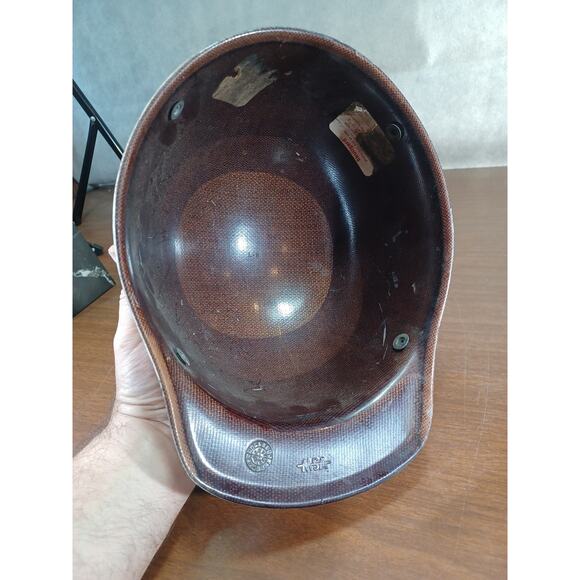 Vintage MSA White Cap -Coal Mining Helmet Cap No Liner - Picture 5 of 12